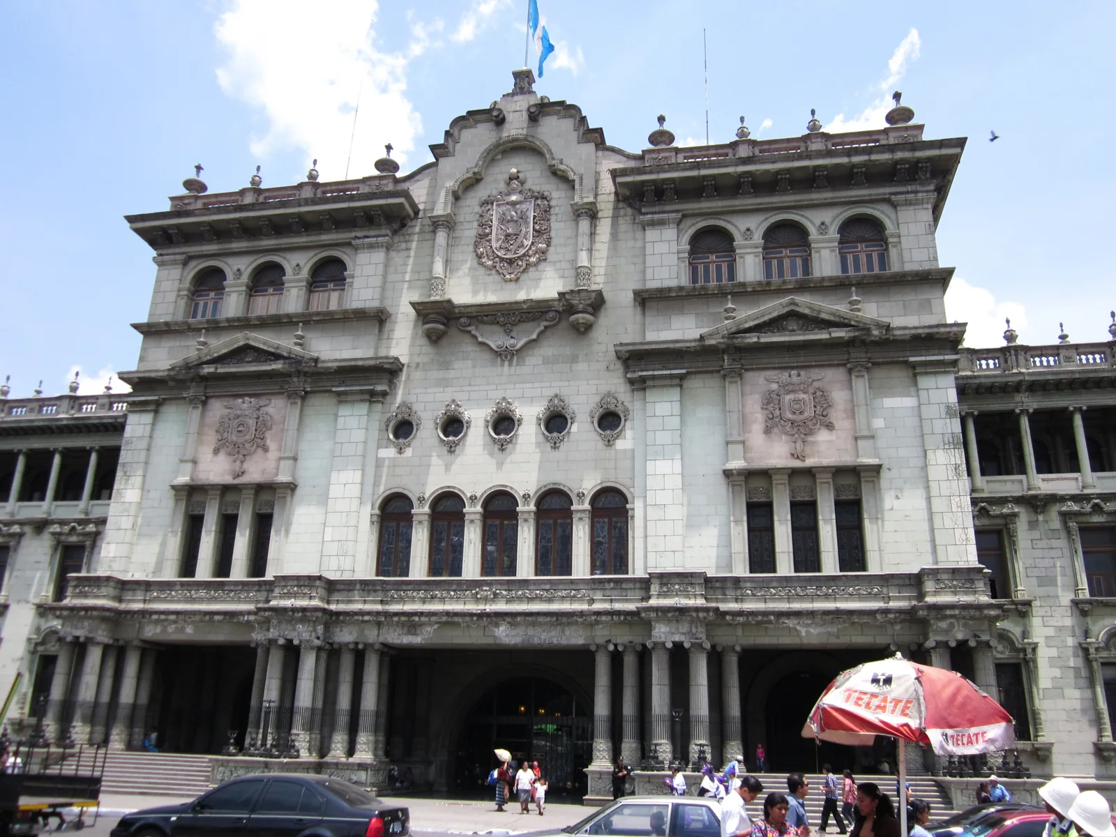 Palacio Nacional en el concepto de arquitectura de Guatemala